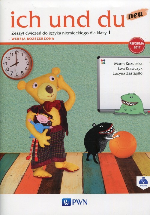 okładka ich und du neu 1 Zeszyt ćwiczeń do języka niemieckiego Wersja rozszerzona Szkoła podstawowa książka | Marta Kozubska, Ewa Krawczyk, Lucyna Zastąpiło