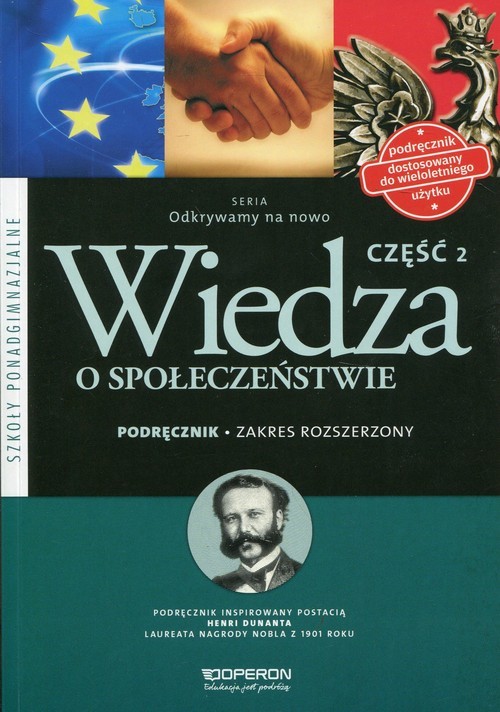 okładka Wiedza o społeczeństwie Część 2 Podręcznik Zakres rozszerzony Szkoła ponadgimnazjalna książka | Zbigniew Smutek, Beata Surmacz, Jan Maleska
