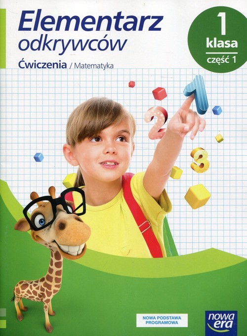 okładka Elementarz odkrywców 1 Ćwiczenia do edukacji matematycznej Część 1 Szkoła podstawowa książka