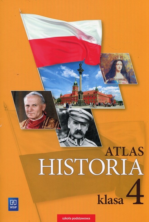 okładka Historia Atlas 4 Szkoła podstawowa książka