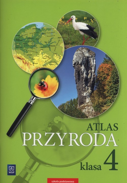 okładka Przyroda 4 Atlas książka