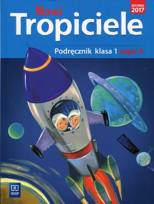 okładka Nowi tropiciele 1 Podręcznik Część 4 Edukacja wczesnoszkolna książka