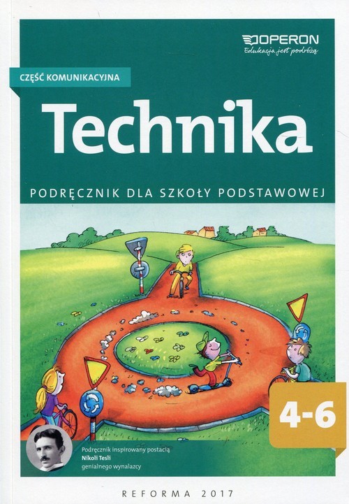 okładka Technika 4-6 Podręcznik Część komunikacyjna Szkoła podstawowa książka | Urszula Białka, Jerzy Chrabąszcz