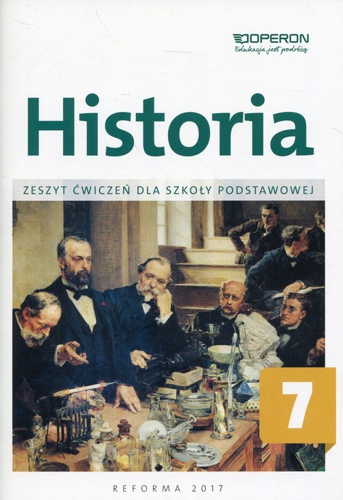 okładka Historia 7 Zeszyt ćwiczeń Szkoła podstawowa książka