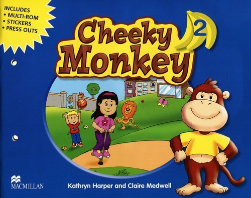 okładka Cheeky Monkey 2 Książka ucznia z płytą CD książka