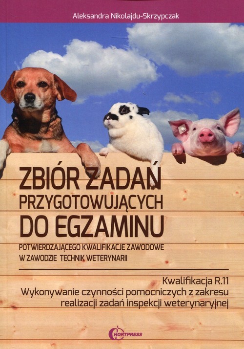 okładka Zbiór zadań przygotowujących do egzaminu w zawodzie Technik weterynarii Kwalifikacja R.11 książka | Aleksandra Nikolajdu-Skrzypczak