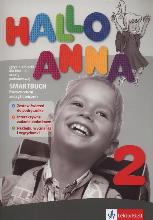 okładka Hallo Anna 2 Smartbuch Rozszerzony zeszyt ćwiczeń Szkoła podstawowa książka