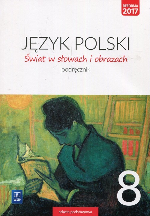 okładka Świat w słowach i obrazach 8 Podręcznik Szkoła podstawowa książka | Bobiński Witold