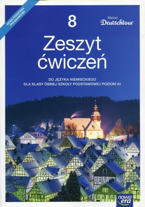 okładka Meine Deutschtour 8 Język niemiecki Zeszyt ćwiczeń Szkoła podstawowa książka | Kosacka Małgorzata