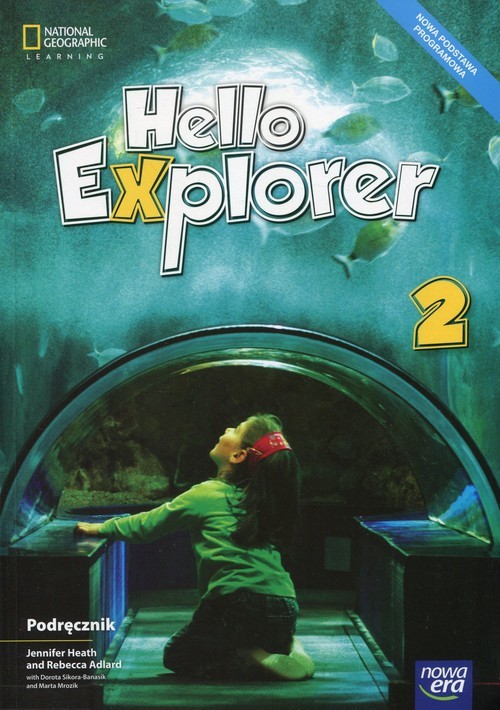 okładka Hello Explorer 2 Język angielski Podręcznik + 2CD Szkoła podstawowa książka
