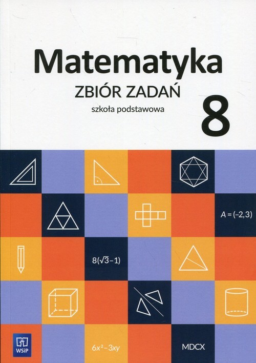 okładka Matematyka 8 Zbiór zadań Szkoła podstawowa książka | Ewa Duvnjak, Ewa Kokiernak-Jurkiewicz