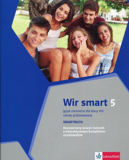 okładka Wir Smart 5 Smartbuch Rozszerzony zeszyt ćwiczeń z interaktywnym kompletem uczniowskim Szkoła podstawowa książka | Motta Giorgio