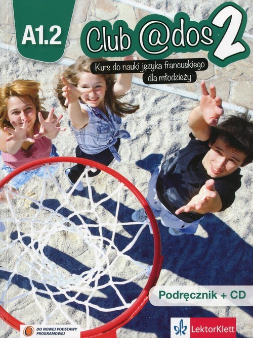 okładka Club @dos 2 Język francuski 8 Podręcznik z płytą CD Szkoła podstawowa książka