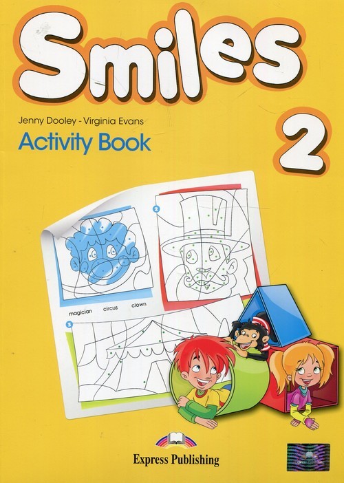 okładka Smiles 2 Activity Book książka | Jenny Dooley, Virginia Evans