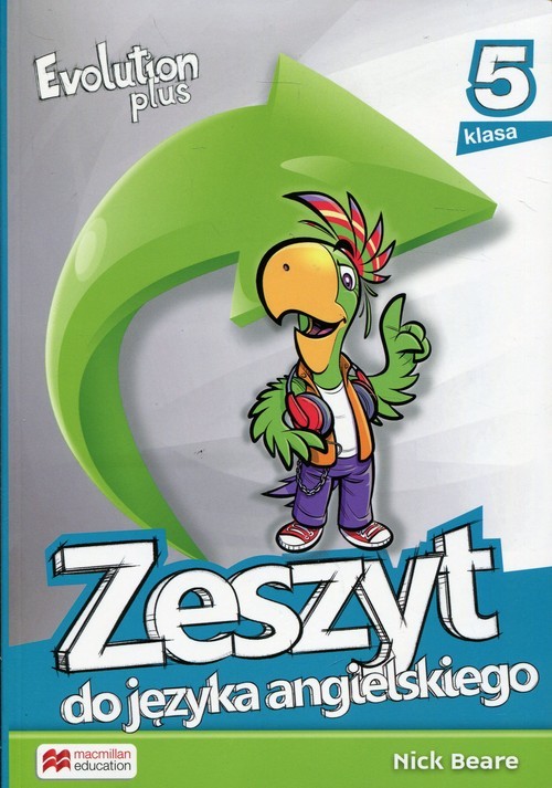 okładka Evolution plus 5 Zeszyt do języka angielskiego Szkoła podstawowa książka | Beare Nick