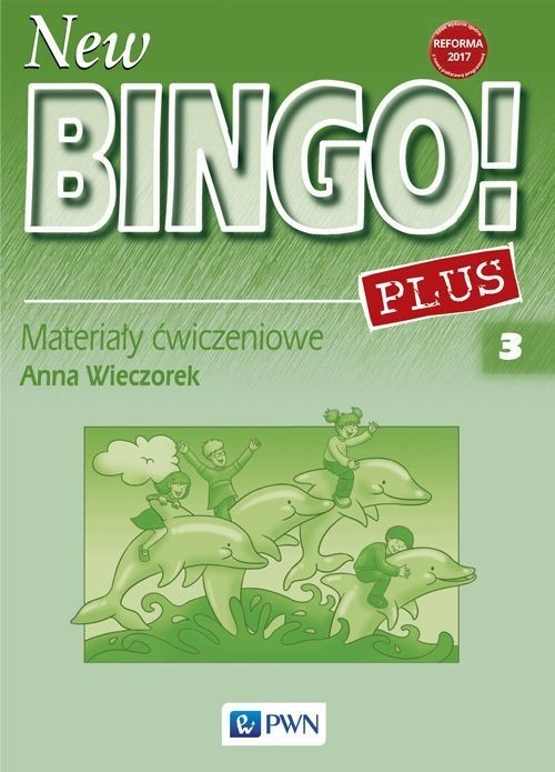 okładka New Bingo! Plus 3 Materiały ćwiczeniowe Szkoła podstawowa książka | Anna Wieczorek