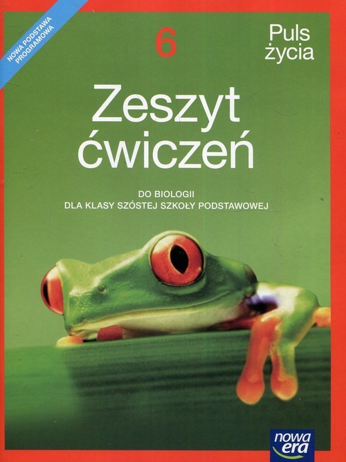 okładka Puls życia Biologia 6 Zeszyt ćwiczeń Szkoła podstawowa książka | Magdalena Fiałkowska-Kołek, Sławomir Gębica, Agnieszka Siwik