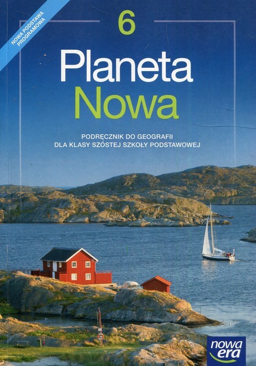 okładka Planeta Nowa Geografia 6 Podręcznik Szkoła podstawowa książka | Tomasz Rachwał, Roman Malarz, Dawid Szczypiński
