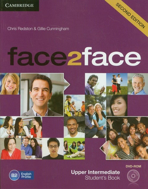 okładka face2face Upper-Intermediate Student's Book + DVD książka | Chris Redston, Gillie Cunningham