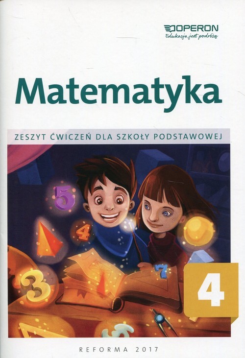 okładka Matematyka 4 Zeszyt ćwiczeń Szkoła podstawowa książka | Bożena Kiljańska, Adam Konstantynowicz, Anna Konstantynowicz, Małgorzata Pająk, Grażyna Ukleja