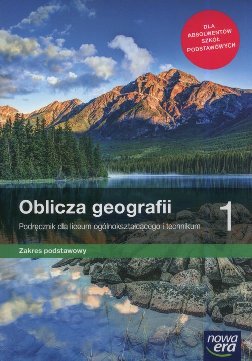 okładka Oblicza geografii 1 Podręcznik Zakres podstawowy Szkoła ponadpodstawowa książka | Roman Malarz, Marek Więckowski