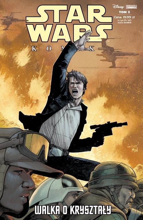 okładka Star Wars Komiks 3/2019 Walka o kryształy książka | Kieron Gillen