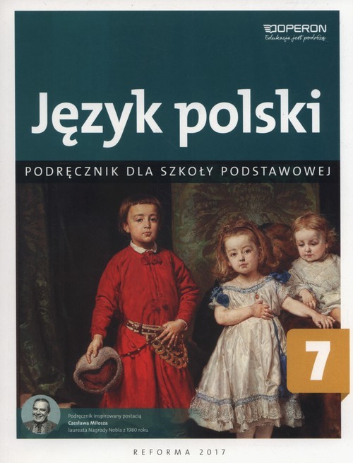 okładka Język polski 7 Podręcznik Szkoła podstawowa książka | Barbara Klimczak, Elżbieta Tomińska, Teresa Zawisza-Chlebowska