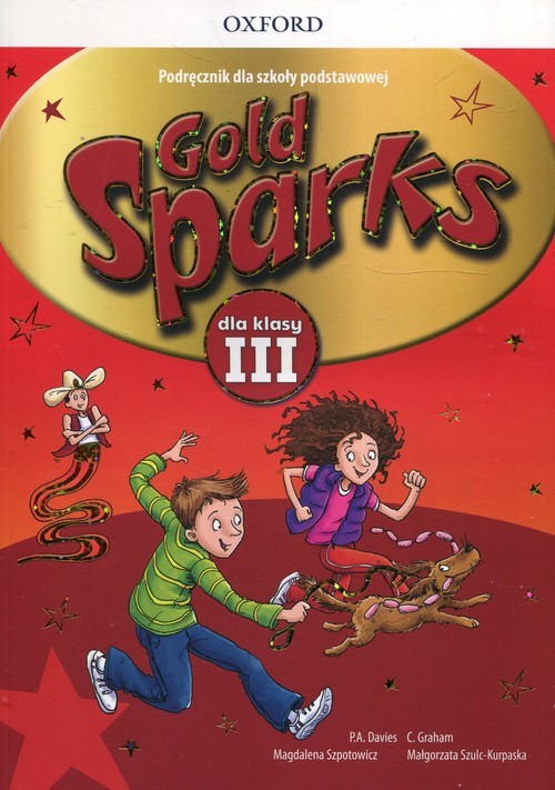 okładka Gold Sparks 3 Podręcznik + CD książka | P.A. Davies, C. Graham, Magdalena Szpotowicz