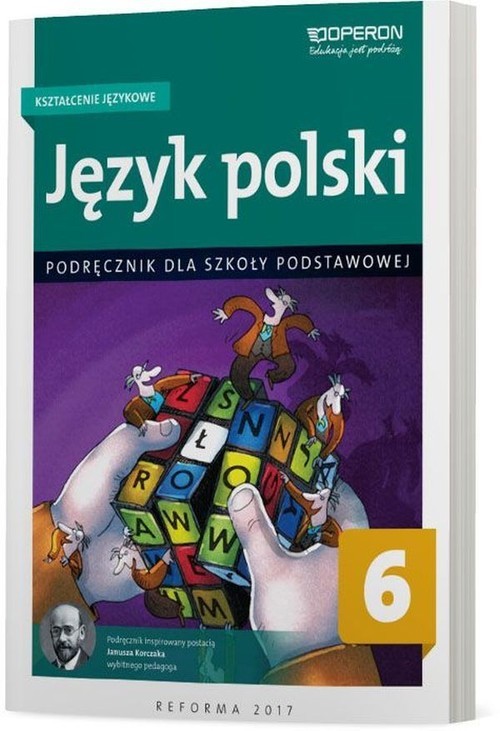 okładka Język polski 6 Kształcenie językowe Podręcznik Szkoła podstawowa książka | Hanna Szaniawska