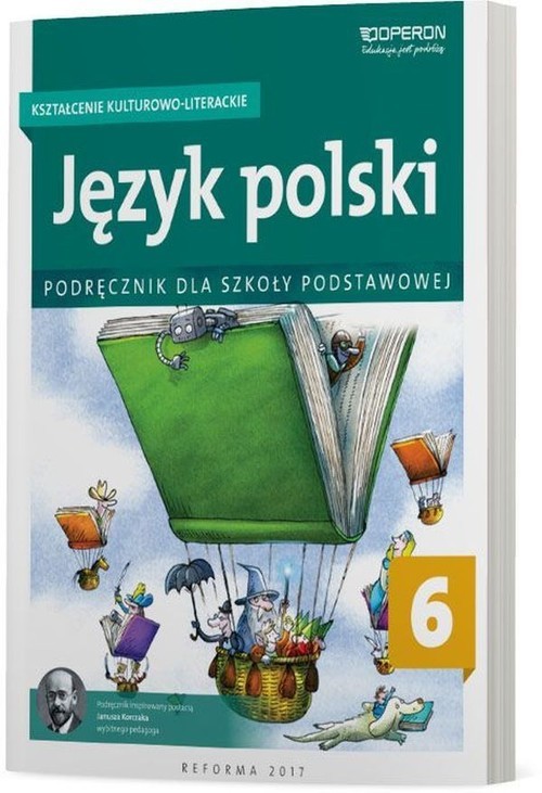 okładka Język polski 6 Kształcenie kulturowo-literackie Podręcznik Szkoła podstawowa książka | Małgorzata Składanek, Hanna Szaniawska