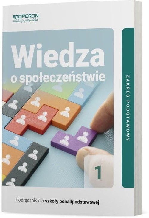 okładka Wiedza o społeczeństwie 1 Podręcznik Zakres podstawowy Szkoła ponadpodstawowa książka | Zbigniew Smutek, Beata Surmacz, Jan Maleska
