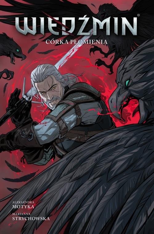 okładka Wiedźmin Tom 4 Córka płomienia książka | Aleksandra Motyka