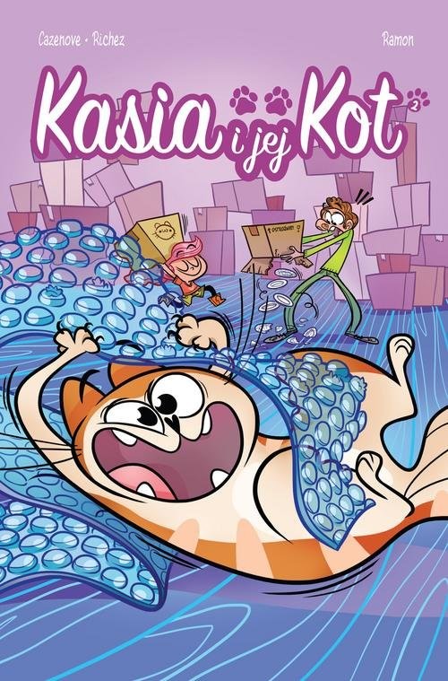 okładka Kasia i jej kot Tom 2 książka | Hervé Richez, Christophe Cazenove