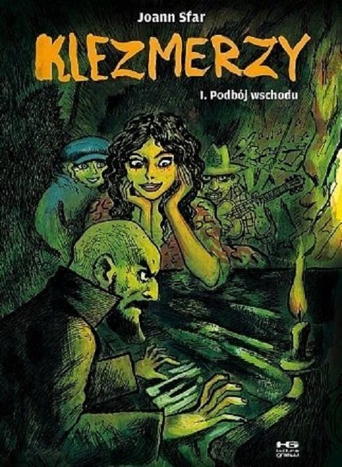 okładka Klezmerzy 1 Podbój Wschodu książka | Sfar Joann