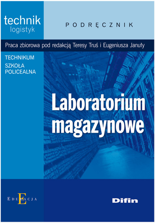 okładka Laboratorium magazynowe podręcznik Technikum, szkoła policealna książka