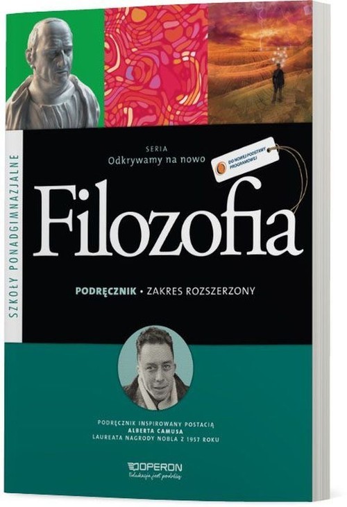 okładka Odkrywamy na nowo Filozofia Podręcznik Zakres rozszerzony Szkoła ponadgimnazjalna książka | Magdalena Gajewska, Krzysztof Sobczak
