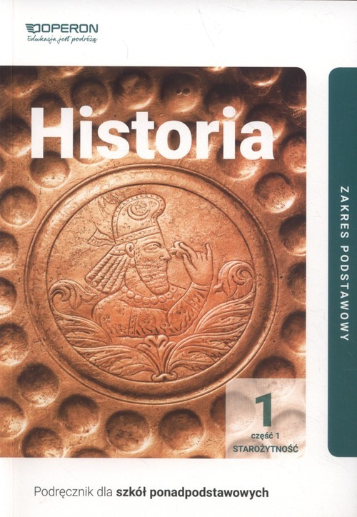 okładka Historia 1 Podręcznik Część 1 Zakres podstawowy Szkoła ponadpodstawowa książka | Janusz Ustrzycki, Mirosław Ustrzycki