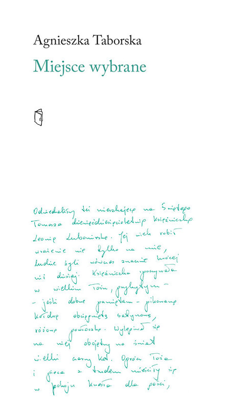 okładka Miejsce wybrane książka | Agnieszka Taborska