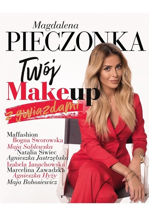 okładka Twój make-up z gwiazdami książka | Magdalena Pieczonka
