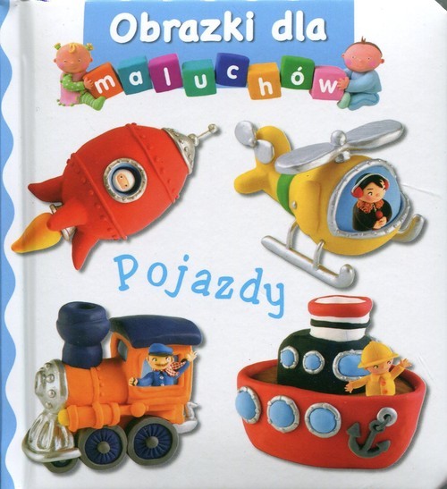 okładka Pojazdy Obrazki dla maluchów książka