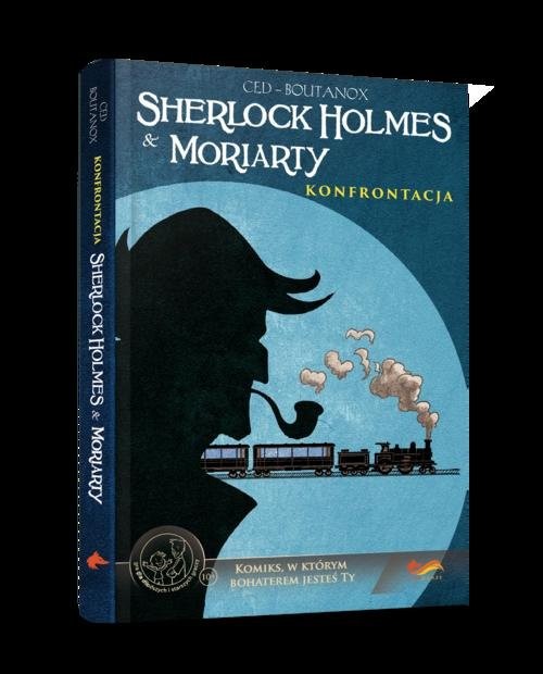 okładka Komiksy paragrafowe Sherlock Holmes & Moriarty Konfrontacja książka