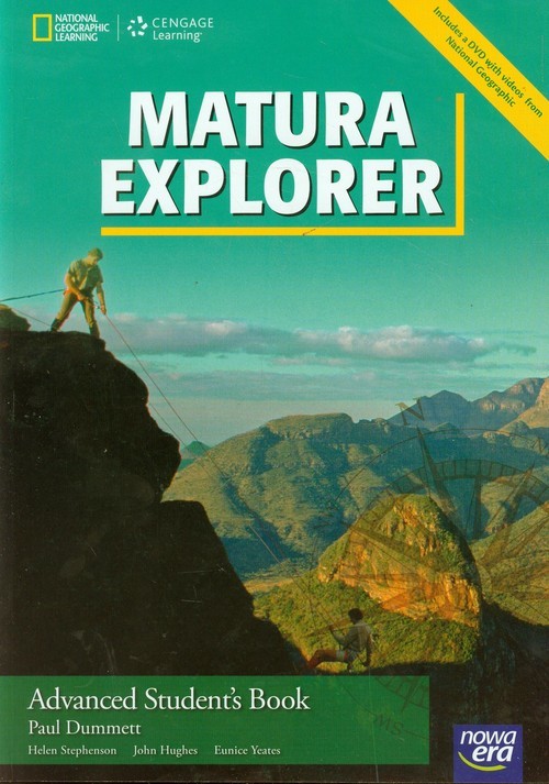 okładka Matura Explorer Advanced Student's Book + DVD Szkoła ponadgimnazjalna książka | Paul Dummett, Helen Stephenson, John Hughes
