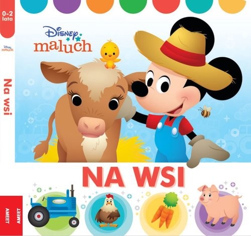okładka Disney maluch Na wsi DBN-9201 książka