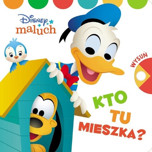 okładka Disney Maluch  Kto tu mieszka? DBB-9202 książka