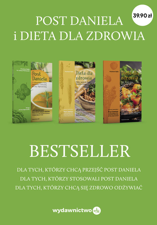 okładka Post Daniela i dieta dla zdrowia Pakiet książka | Krystyna Dajka