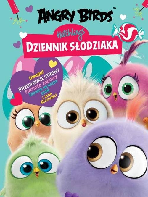 okładka Angry Birds Hatchlings Dziennik słodziaka książka