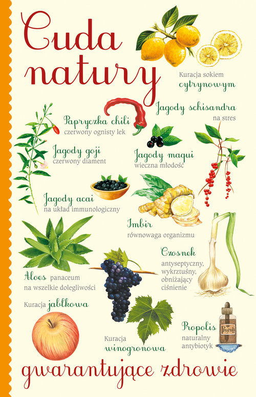 okładka Cuda natury gwarantujące zdrowie książka | Tedesco Giulia, Anastasia Zanoncelli