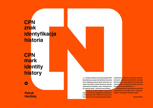 okładka CPN Znak, identyfikacja, historia książka | Hardziej Patryk