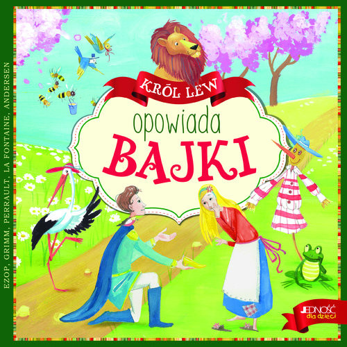 okładka Król Lew opowiada bajki książka | Loredana Simonetti