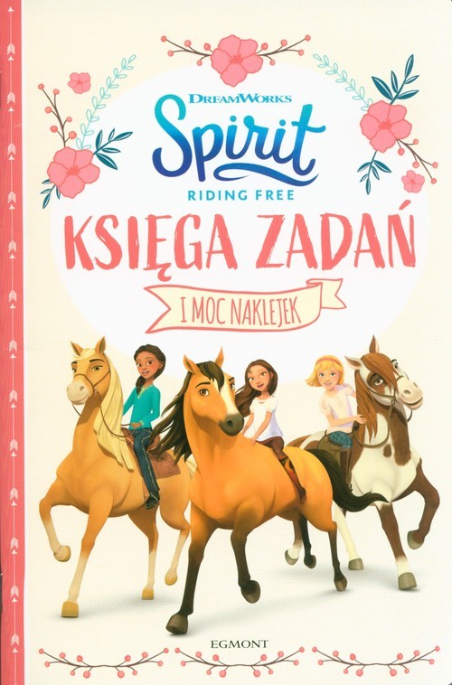 okładka Spirit Riding Free Księga zadań książka